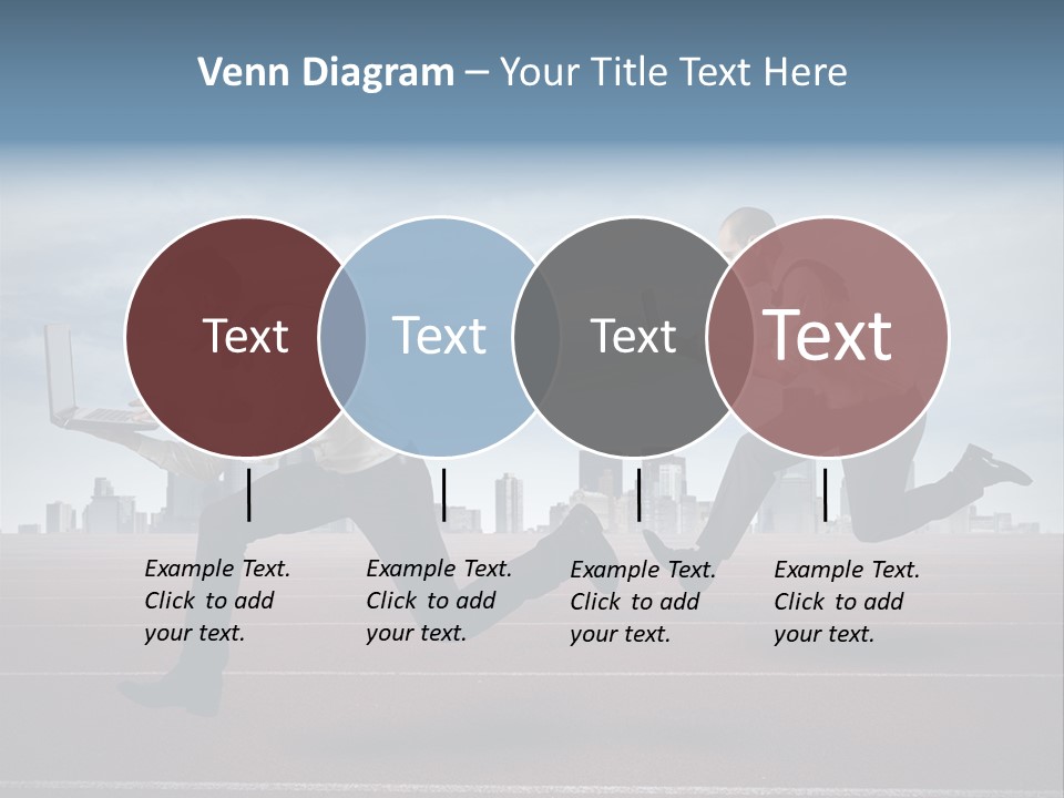 Finance Determined Running PowerPoint Template