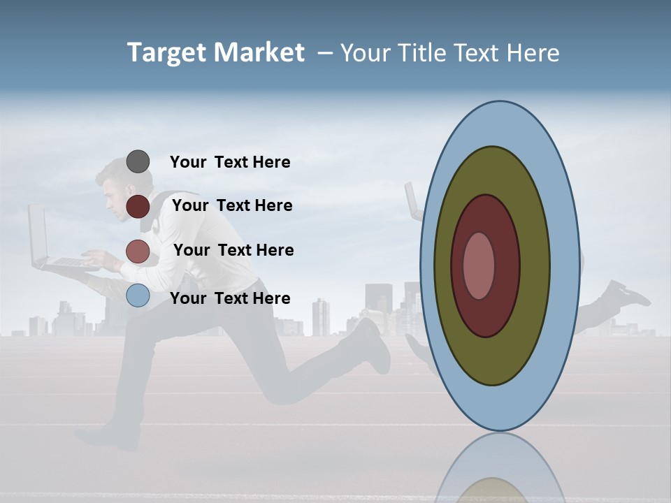 Finance Determined Running PowerPoint Template