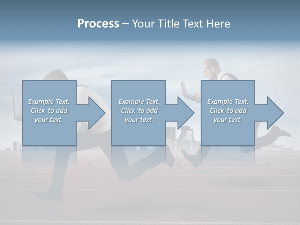 Finance Determined Running PowerPoint Template