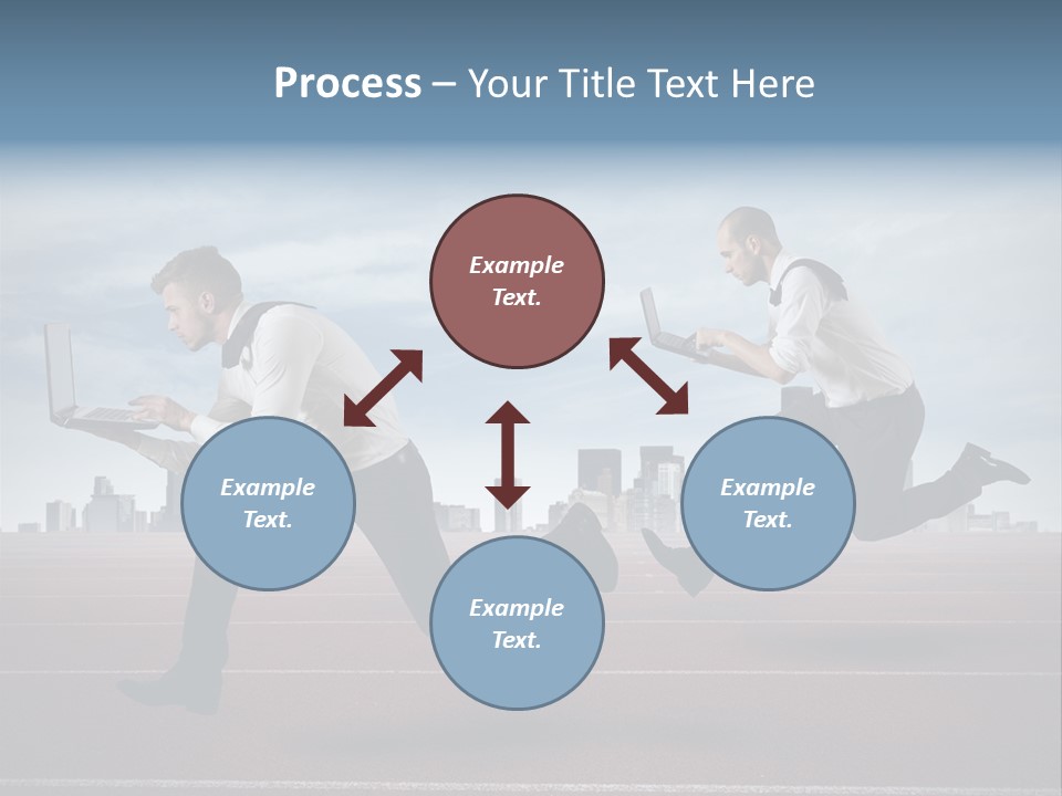 Finance Determined Running PowerPoint Template