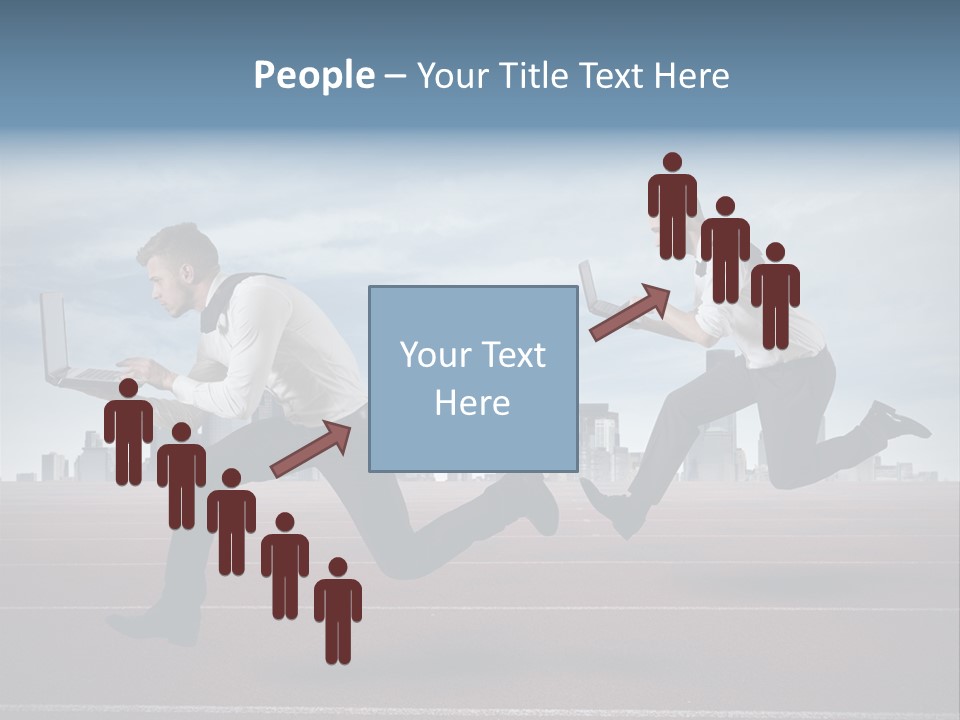 Finance Determined Running PowerPoint Template