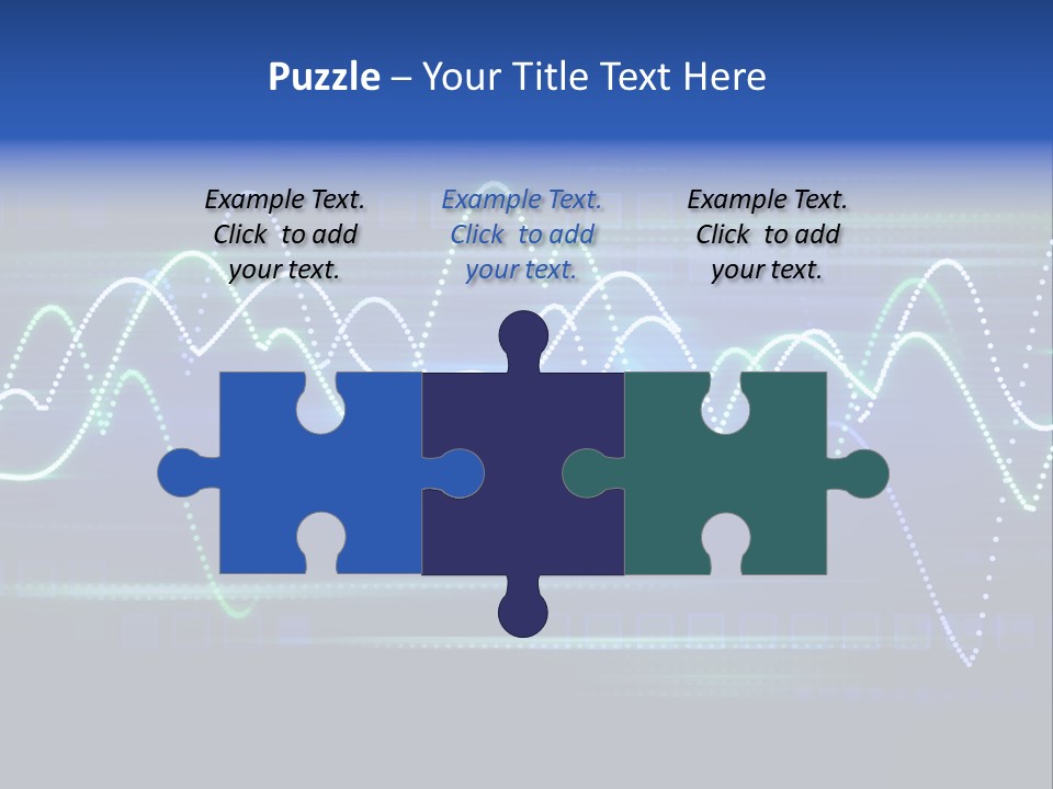 Techno Glimmer Stripe PowerPoint Template