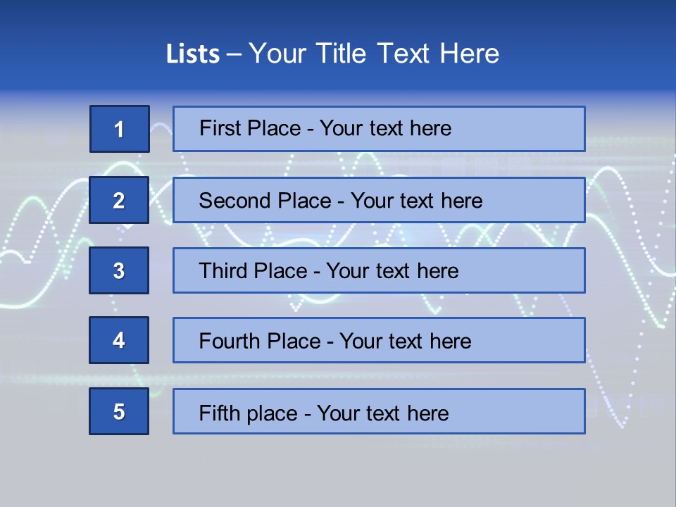 Techno Glimmer Stripe PowerPoint Template