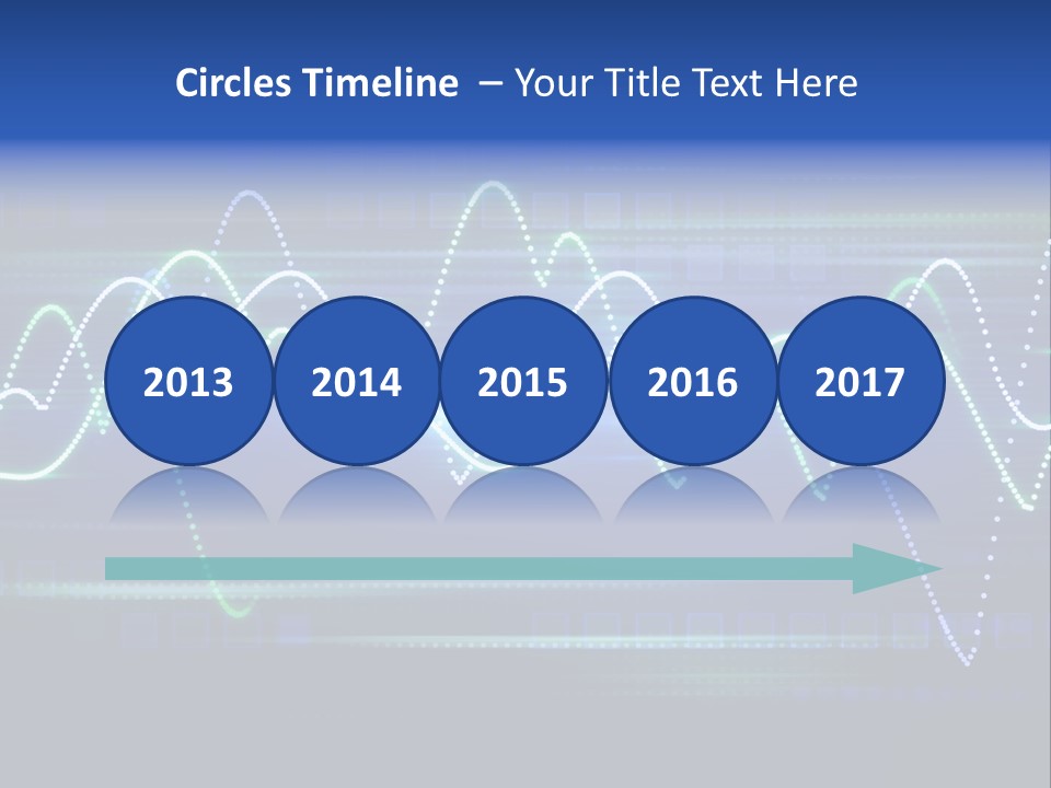 Techno Glimmer Stripe PowerPoint Template