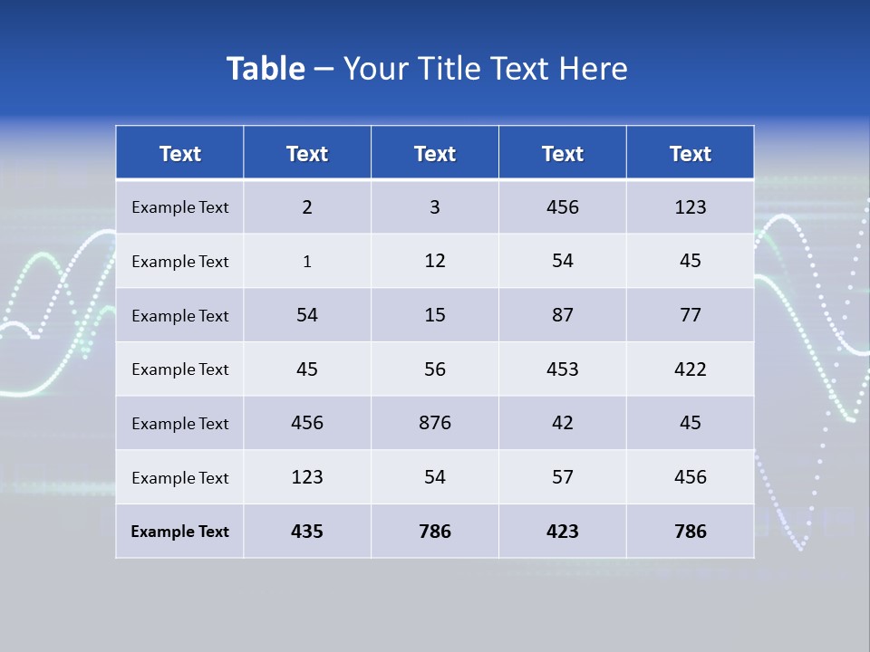 Techno Glimmer Stripe PowerPoint Template
