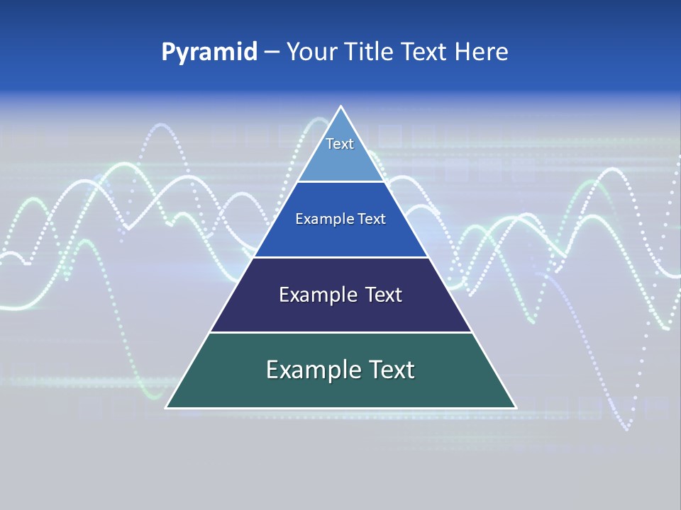 Techno Glimmer Stripe PowerPoint Template