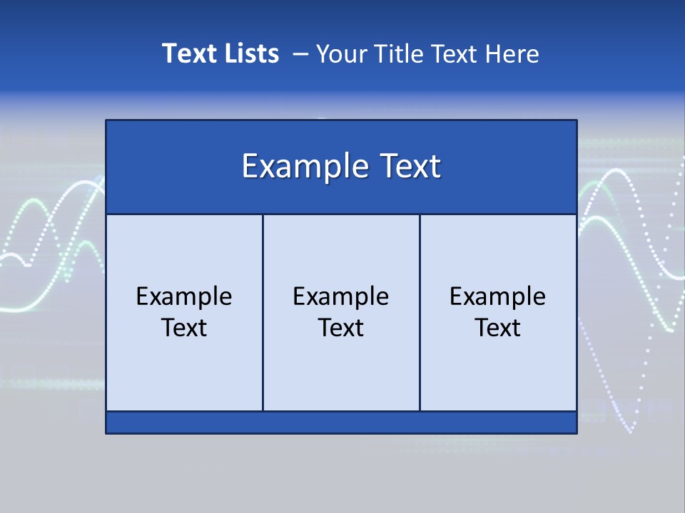 Techno Glimmer Stripe PowerPoint Template