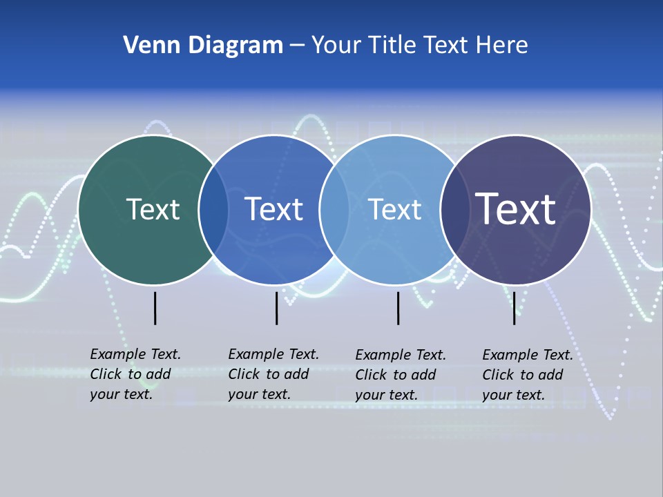 Techno Glimmer Stripe PowerPoint Template
