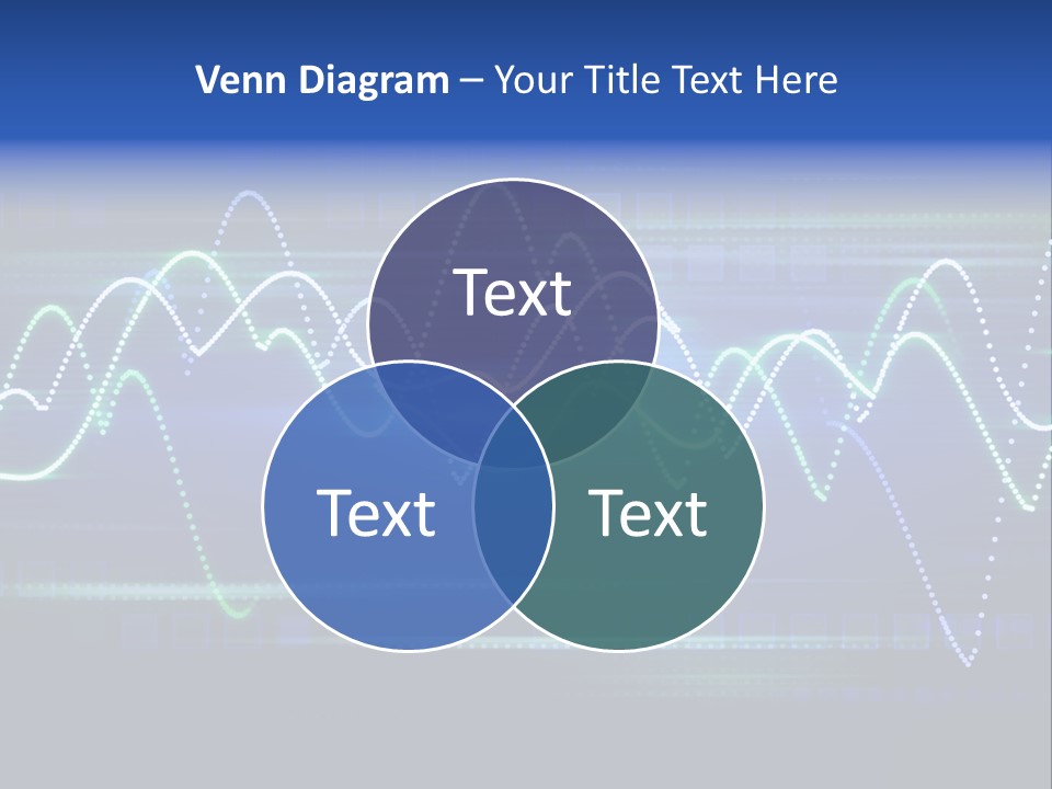 Techno Glimmer Stripe PowerPoint Template