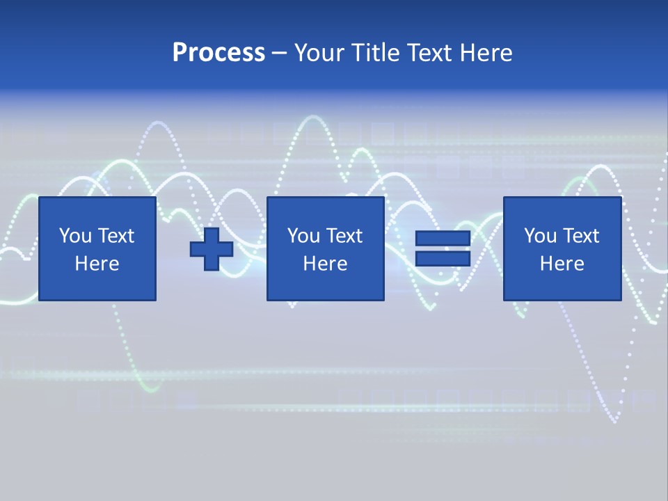 Techno Glimmer Stripe PowerPoint Template