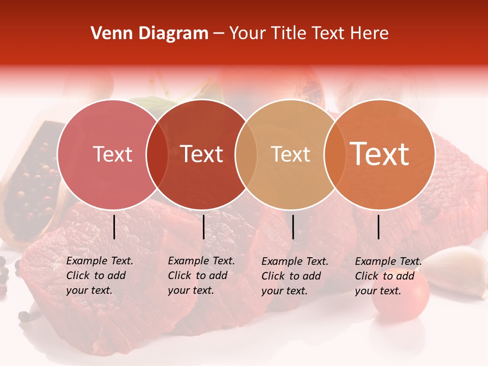 Grill Fillet Ingredient PowerPoint Template