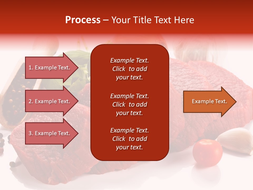 Grill Fillet Ingredient PowerPoint Template