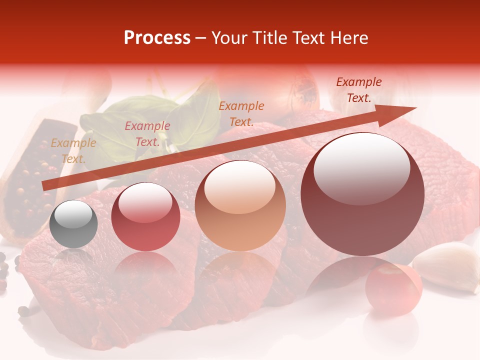 Grill Fillet Ingredient PowerPoint Template