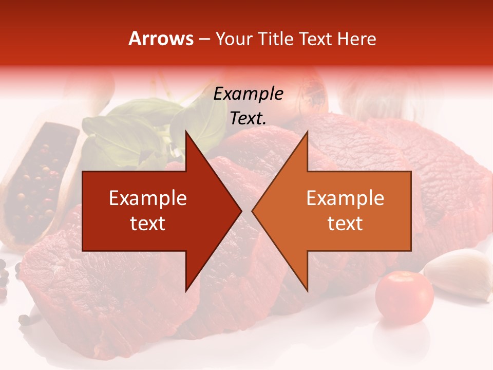 Grill Fillet Ingredient PowerPoint Template