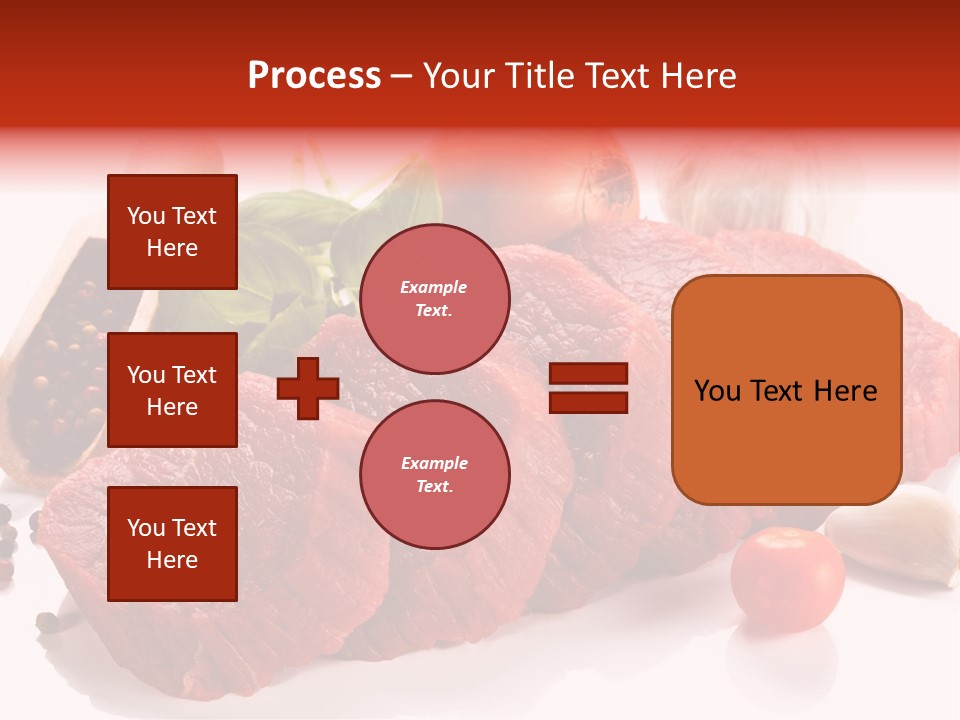 Grill Fillet Ingredient PowerPoint Template