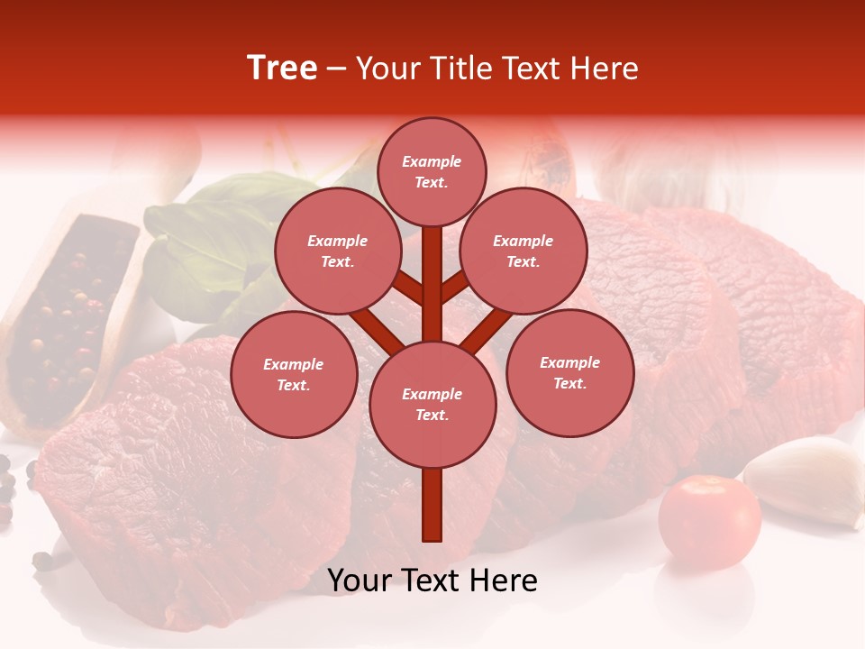 Grill Fillet Ingredient PowerPoint Template