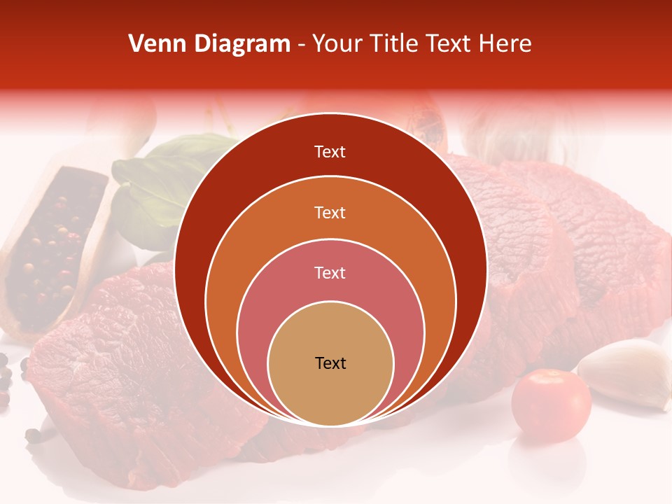 Grill Fillet Ingredient PowerPoint Template