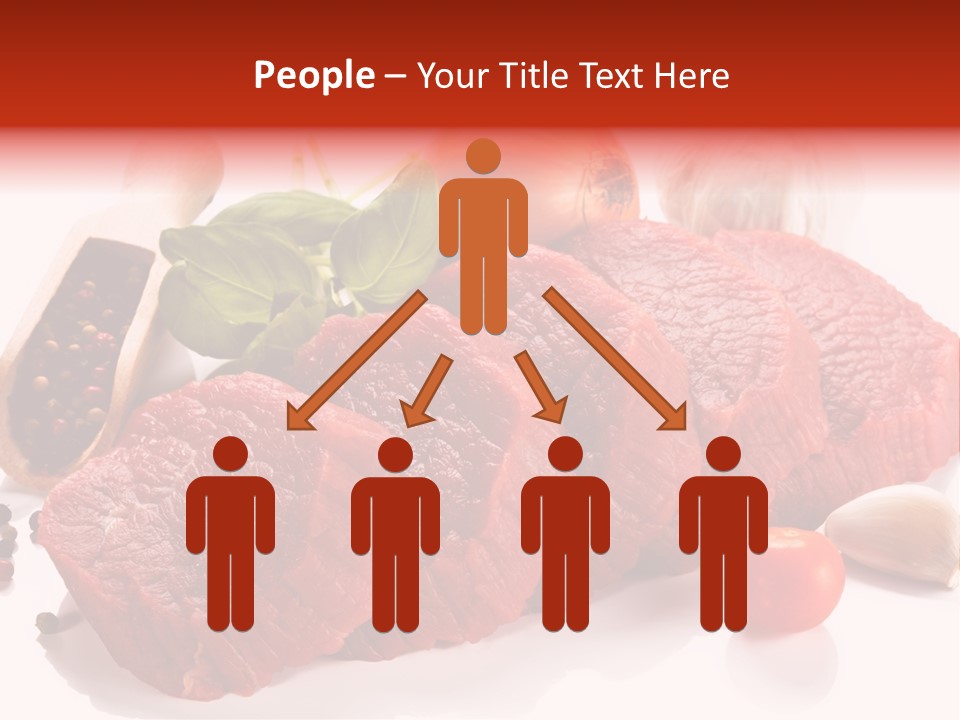 Grill Fillet Ingredient PowerPoint Template