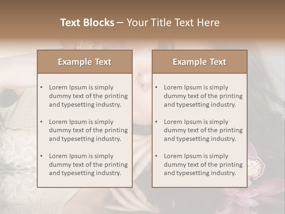 One Colorful Skincare PowerPoint Template
