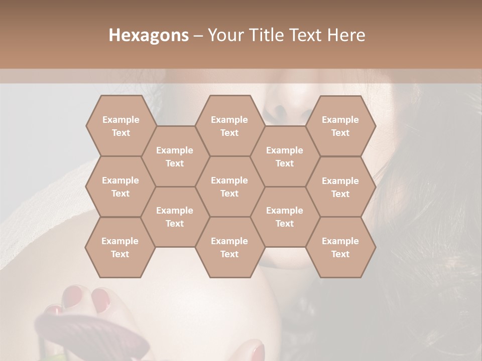 Clear Fun Eyeshadow PowerPoint Template