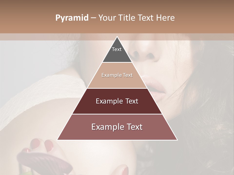 Clear Fun Eyeshadow PowerPoint Template