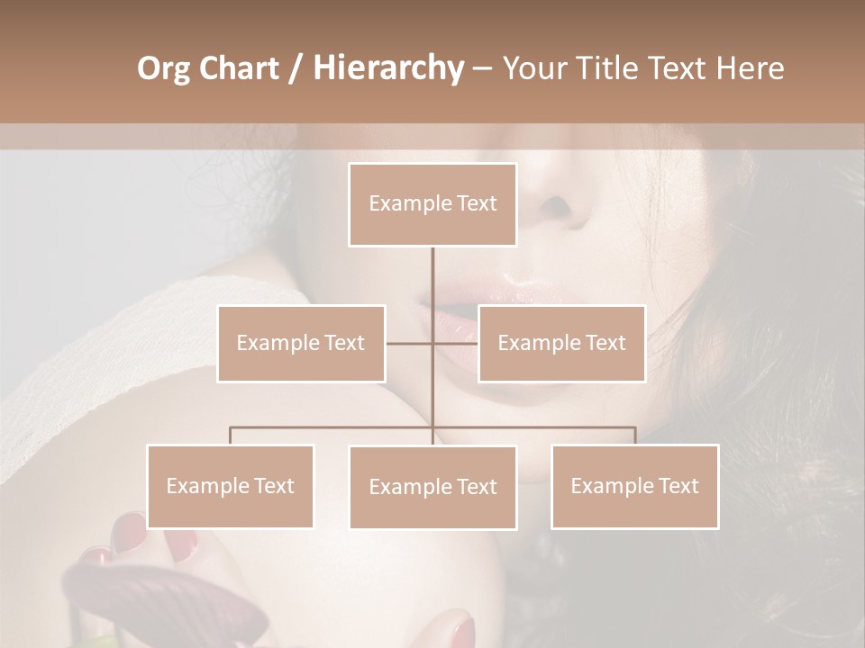 Clear Fun Eyeshadow PowerPoint Template