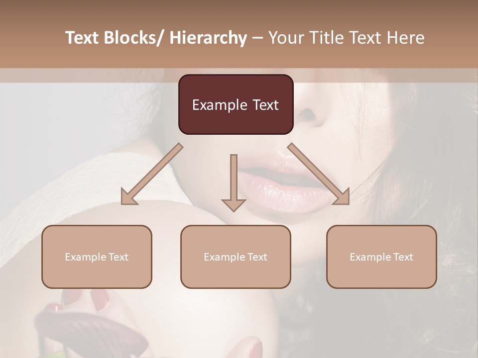 Clear Fun Eyeshadow PowerPoint Template