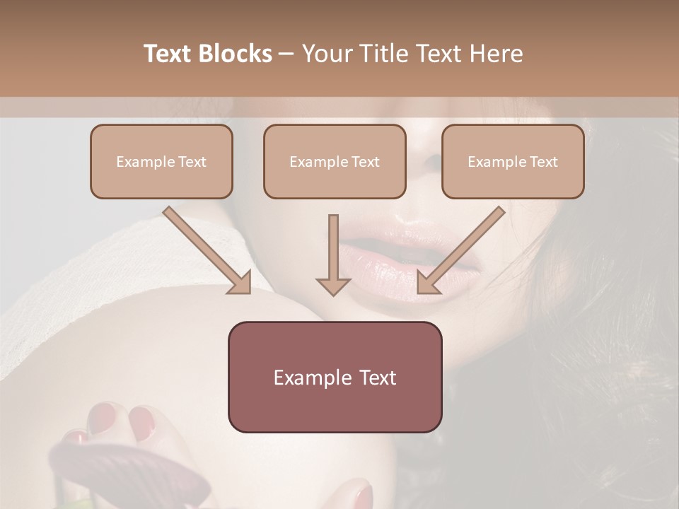 Clear Fun Eyeshadow PowerPoint Template