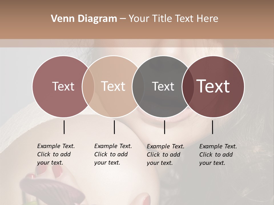 Clear Fun Eyeshadow PowerPoint Template