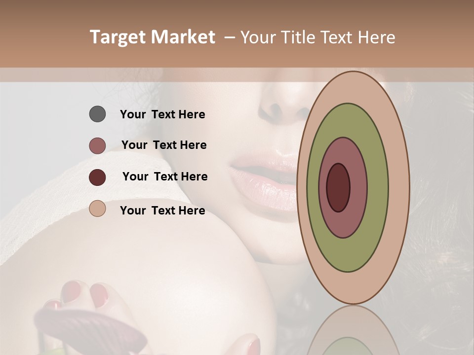 Clear Fun Eyeshadow PowerPoint Template