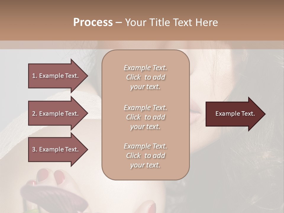 Clear Fun Eyeshadow PowerPoint Template