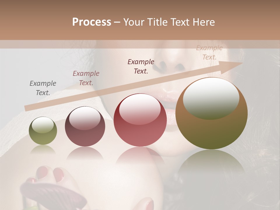 Clear Fun Eyeshadow PowerPoint Template