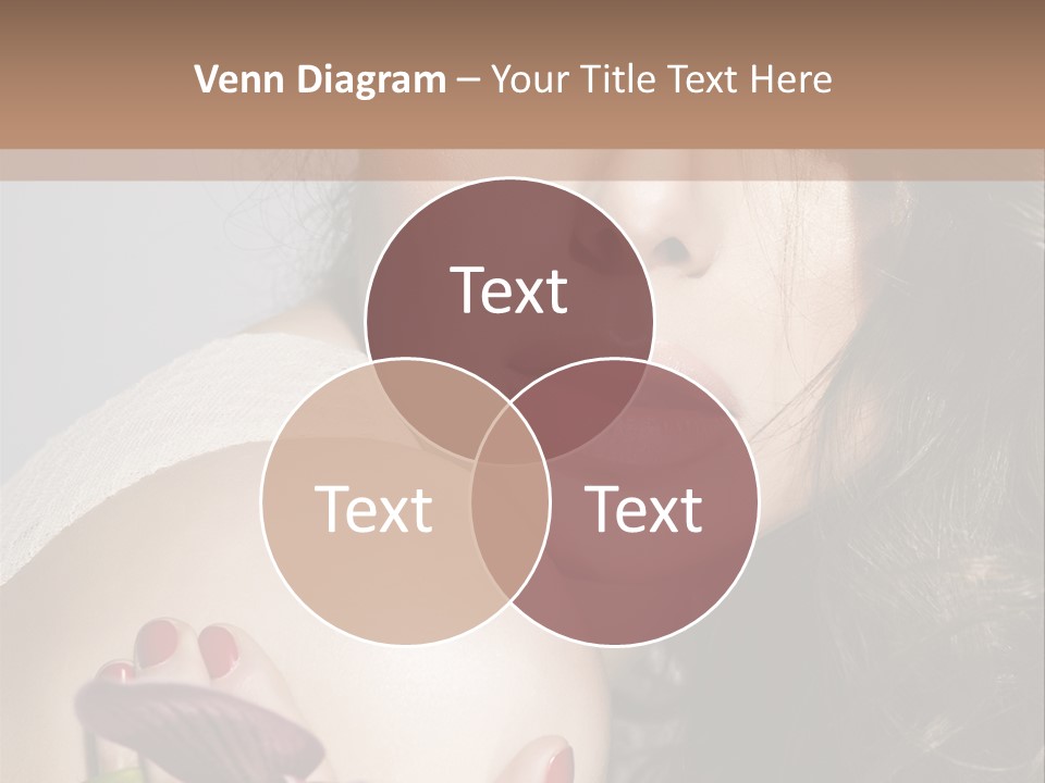 Clear Fun Eyeshadow PowerPoint Template