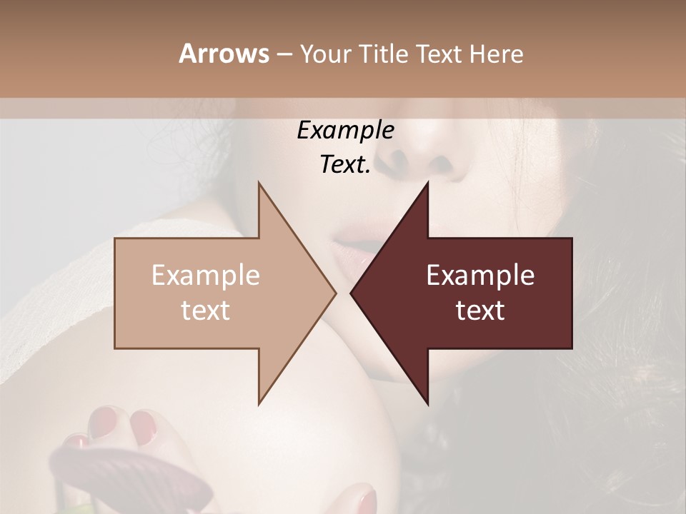 Clear Fun Eyeshadow PowerPoint Template