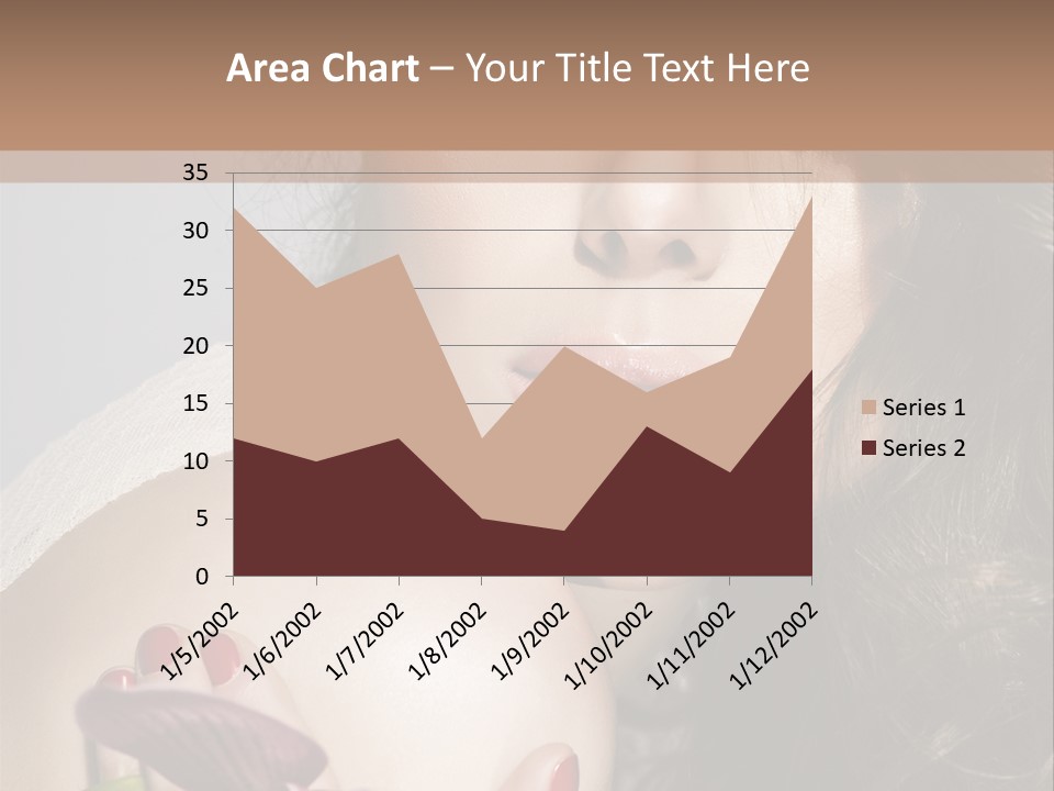 Clear Fun Eyeshadow PowerPoint Template