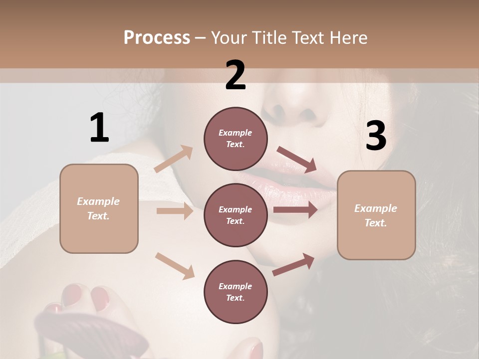 Clear Fun Eyeshadow PowerPoint Template