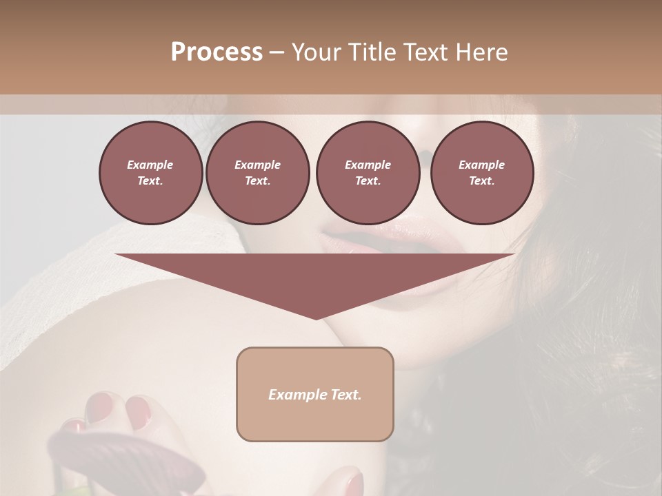 Clear Fun Eyeshadow PowerPoint Template