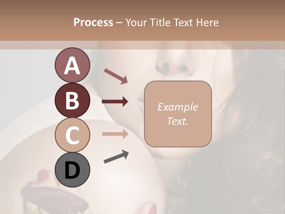 Clear Fun Eyeshadow PowerPoint Template