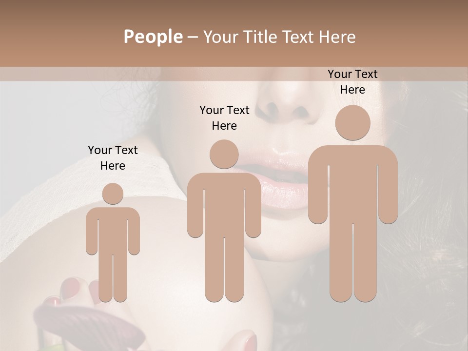 Clear Fun Eyeshadow PowerPoint Template