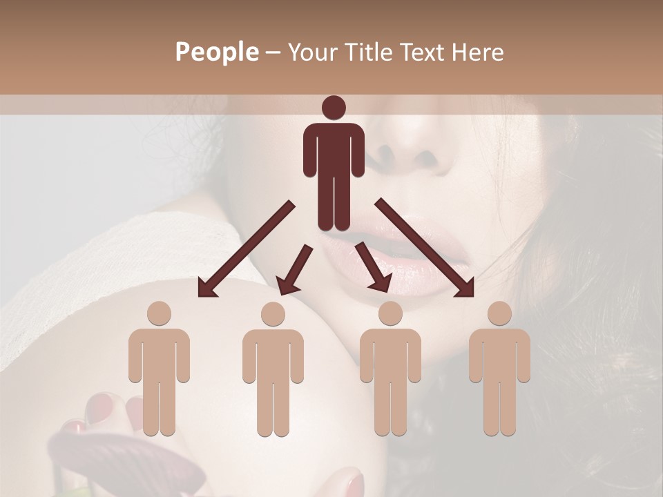 Clear Fun Eyeshadow PowerPoint Template