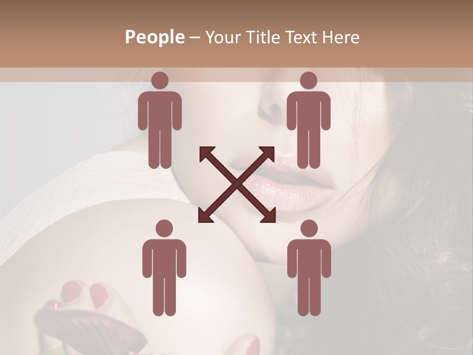 Clear Fun Eyeshadow PowerPoint Template