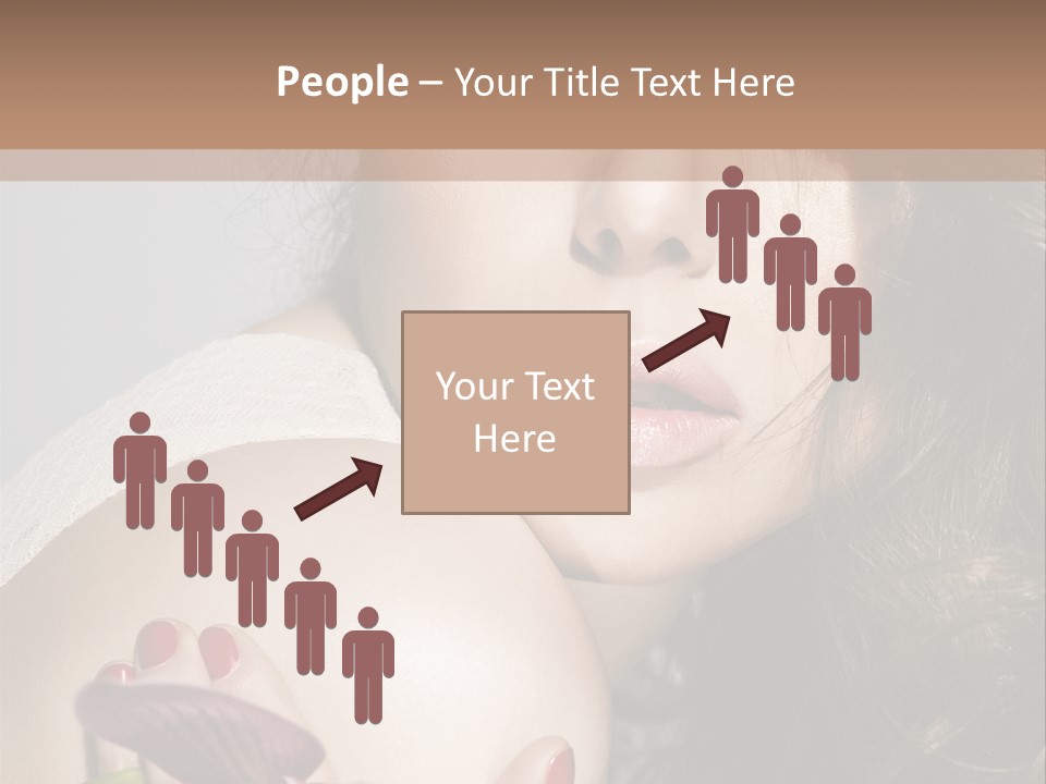 Clear Fun Eyeshadow PowerPoint Template