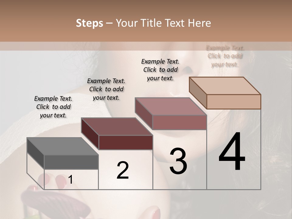 Clear Fun Eyeshadow PowerPoint Template