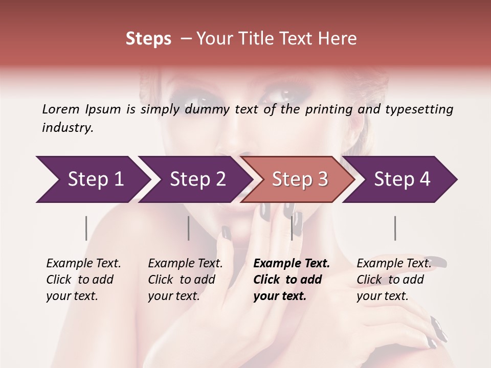 Beautiful Profile Glance PowerPoint Template