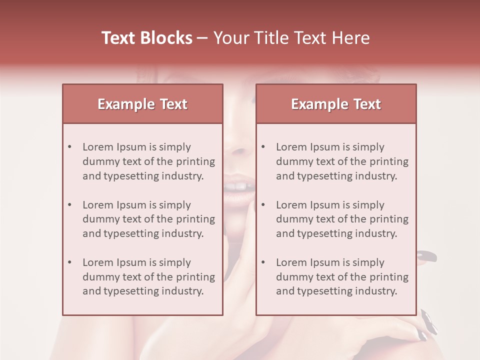 Beautiful Profile Glance PowerPoint Template