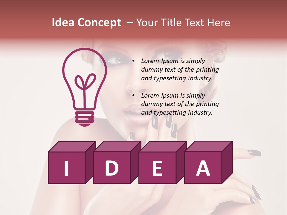 Beautiful Profile Glance PowerPoint Template