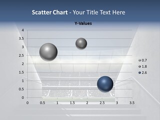 Soccer Field Stair Atmosphere PowerPoint Template