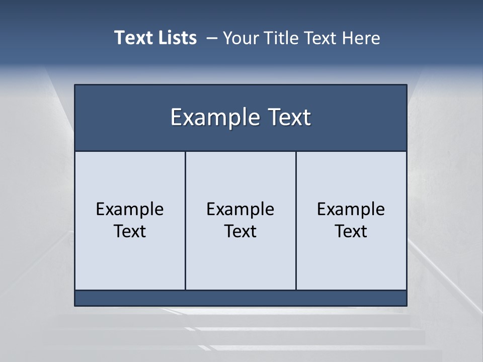 Soccer Field Stair Atmosphere PowerPoint Template