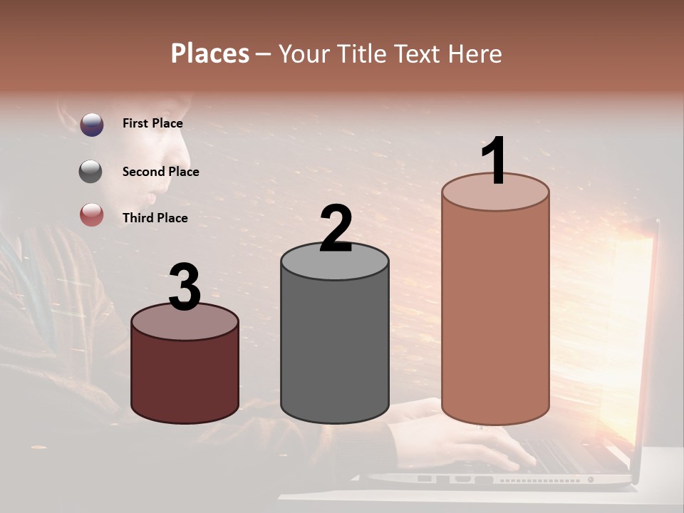 Film Laptop Browsing PowerPoint Template