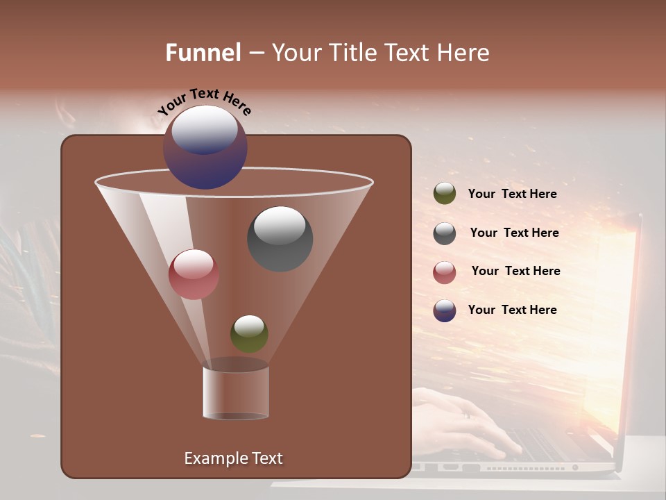 Film Laptop Browsing PowerPoint Template